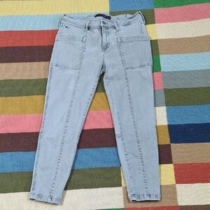 Liverpool Los Angeles Cargo Crop Jean